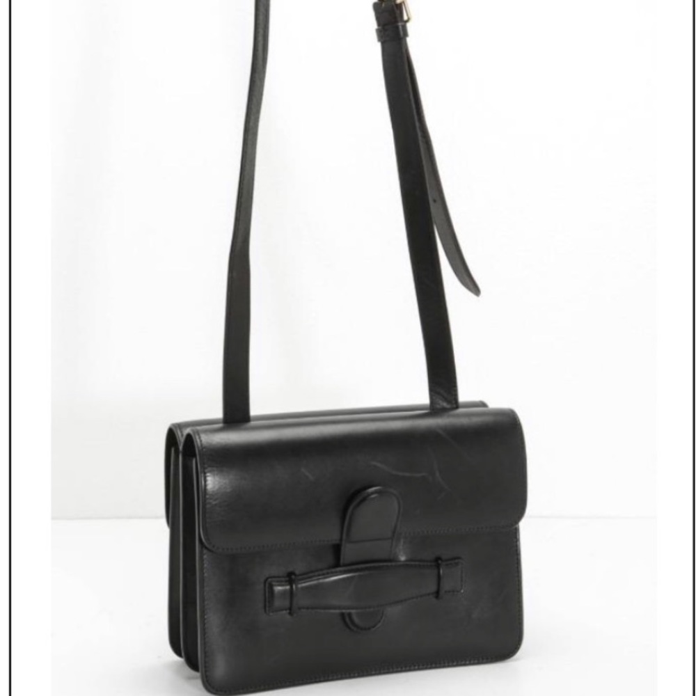 Celine black bag, double flap - Picture 2 of 2